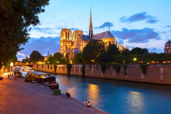 Notre Dame cathedral, Paris France — Stock Photo, Image