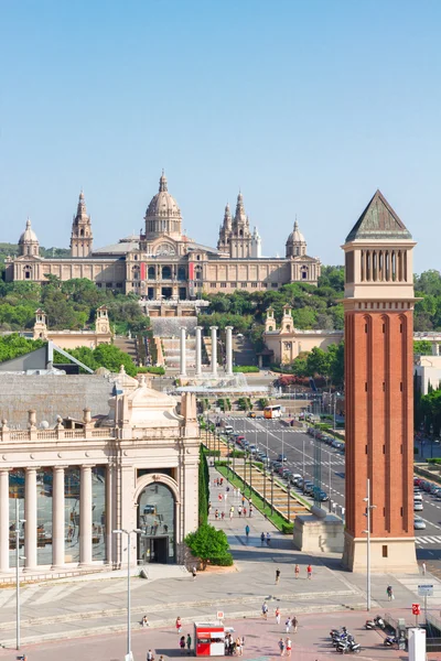 Plaza de España, Barcelona — Foto de Stock