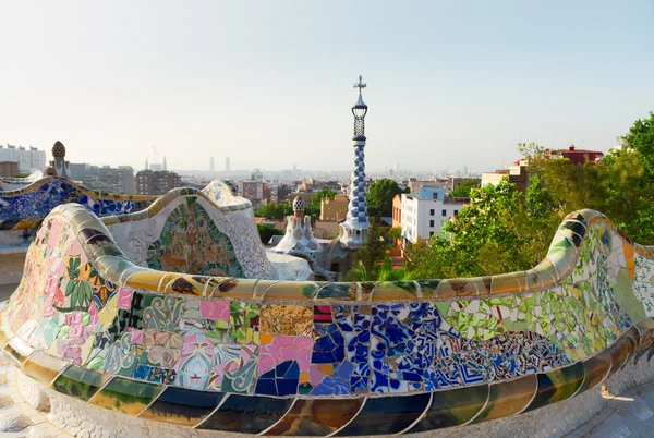 Park Güell, barcelona — Stok fotoğraf