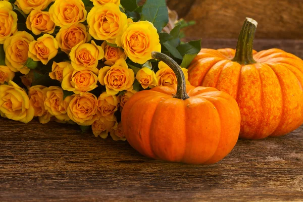 Calabaza en la mesa — Foto de Stock