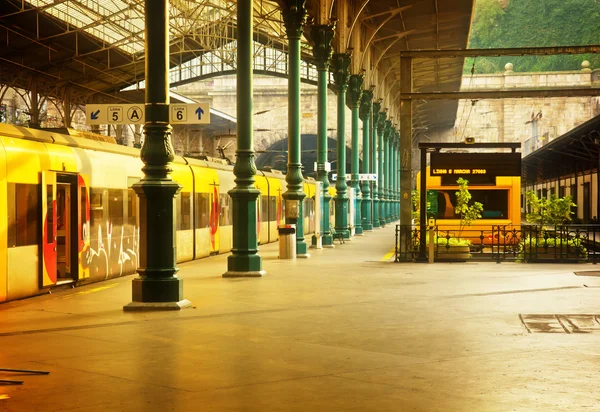 Stazione ferroviaria, Oporto, Portogallo — Foto Stock