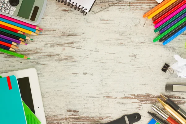 Back to school frame — Stock Photo, Image