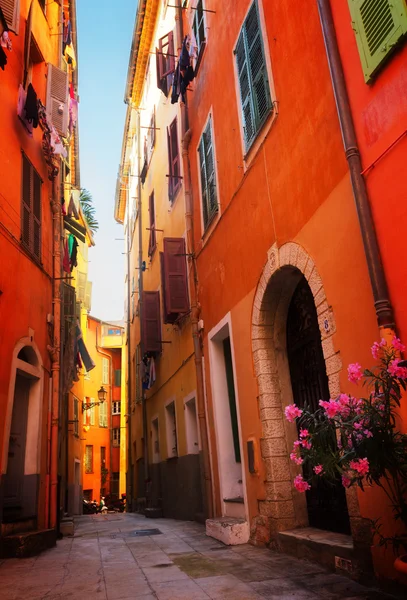 Casco antiguo de Niza, Francia — Foto de Stock