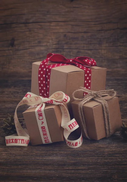 Handgemaakt geschenkdozen — Stockfoto