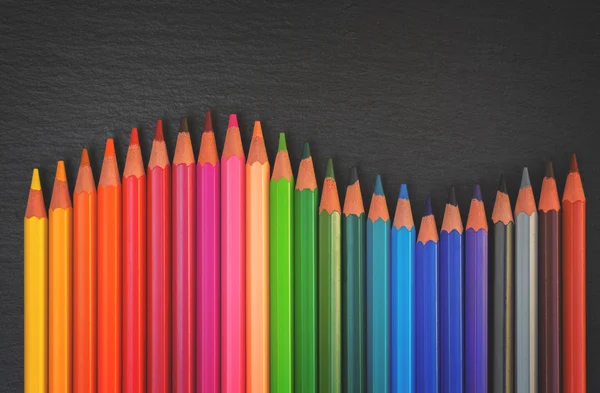 Terug naar school potloden — Stockfoto