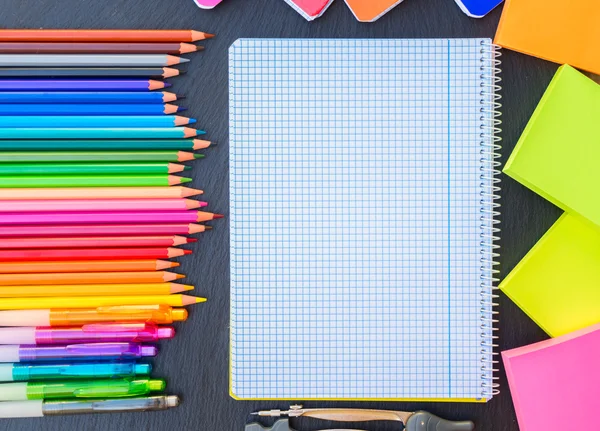 Back to school pencils — Stock Photo, Image