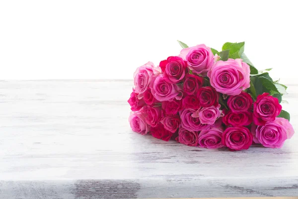 Strauß frischer rosa Rosen — Stockfoto