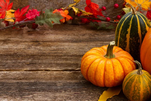 Pumpkin on table — Stock Photo, Image