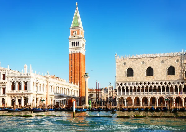 San Marco square waterfront, Venice — Stock Photo, Image