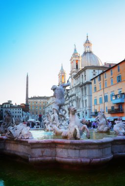 Piazza Navona, Roma, İtalya