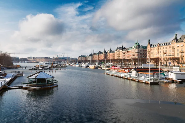 Skyline-Stockholm, Svédország — Stock Fotó