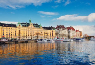 manzarası, Stockholm, İsveç