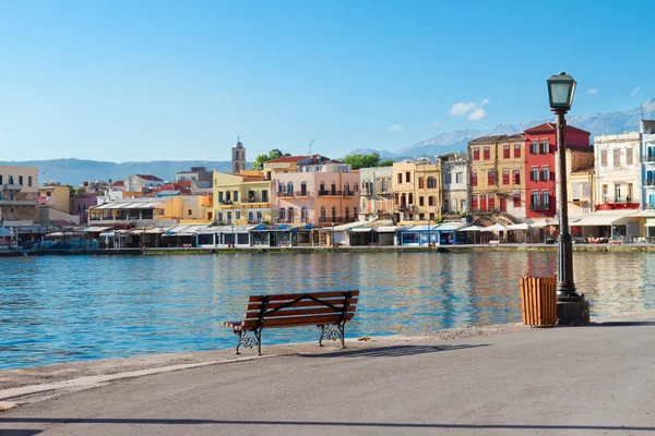 Hábito veneziano de Chania, Creta, Grécia — Fotografia de Stock