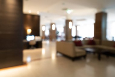 Odaklanamayan otel lobisi