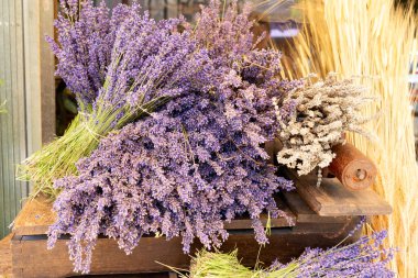 Satılık lavanta buketleri