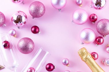 Şampanyalı Noel partisi