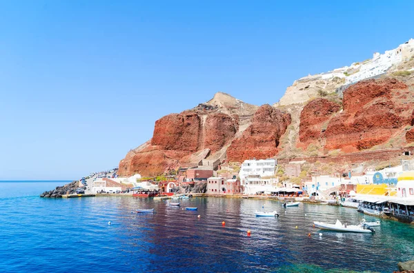 Amoudi bay, Santorini, Griekenland — Stockfoto