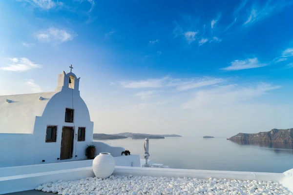 Bellissimi dettagli dell'isola di Santorini, Grecia — Foto Stock