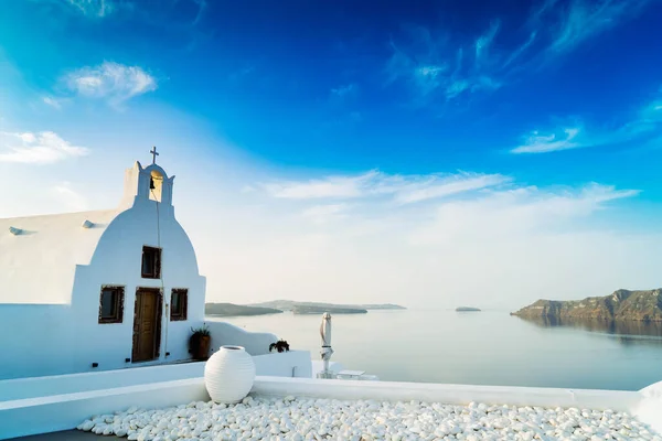 Krásné detaily ostrova Santorini, Řecko — Stock fotografie