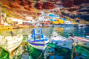 Amoudi Körfezi, Santorini, Yunanistan