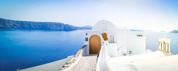 Schöne Details der Insel Santorin, Griechenland — Stockfoto