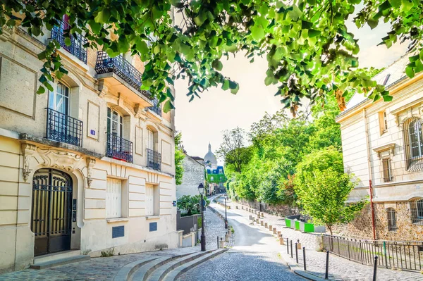 Stadsbilden Mont Matre, Paris, Frankrike — Stockfoto