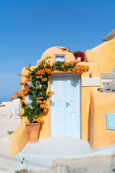 Прекрасні деталі острова Санторіні (Греція). — стокове фото