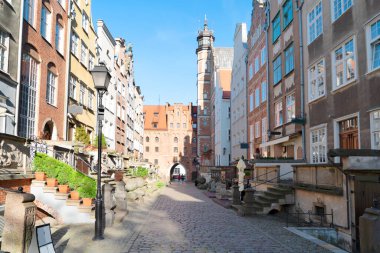 Old Mary Caddesi, Gdansk, Polonya