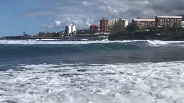 Puerto de la Cruz na Tenerife — Stock video