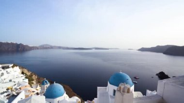 Beyaz Belfries Santorini Adası, Yunanistan