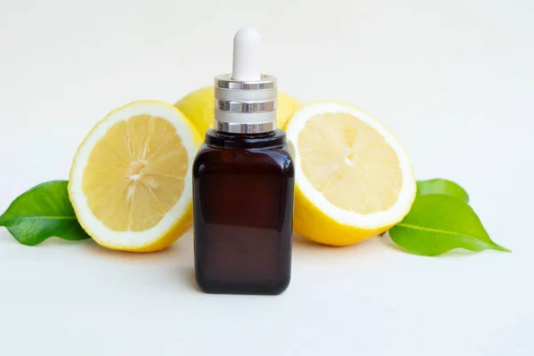 Agrumi vitamina c siero olio cura di bellezza — Foto Stock