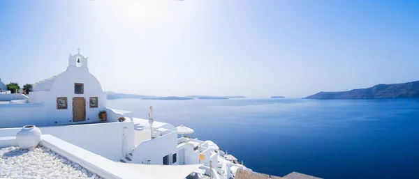 Bellissimi dettagli dell'isola di Santorini, Grecia — Foto Stock