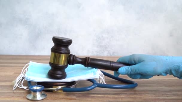 Concept de droit médical — Video
