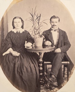 1900 'ler, evli çiftler.