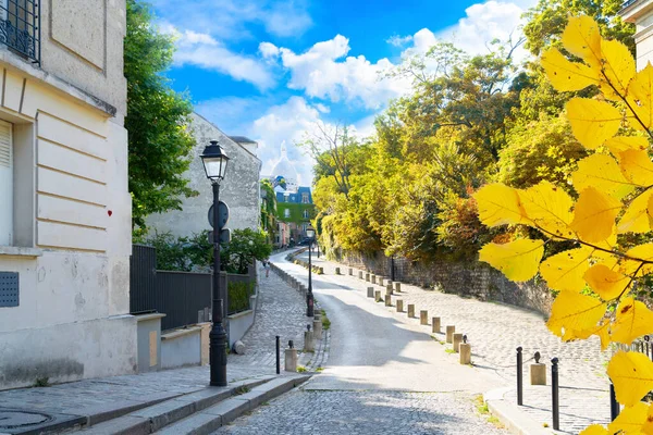 Stadsbilden Mont Matre, Paris, Frankrike — Stockfoto