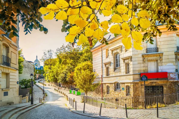 Stadsbilden Mont Matre, Paris, Frankrike — Stockfoto