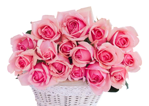 Bund frischer rosa Rosen — Stockfoto