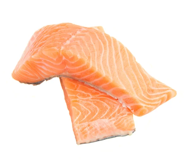 Two salmon steaks — Stock Photo, Image