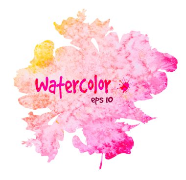 pembe suluboya çiçek