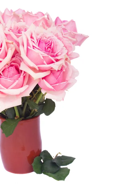 Bund frischer rosa Rosen — Stockfoto