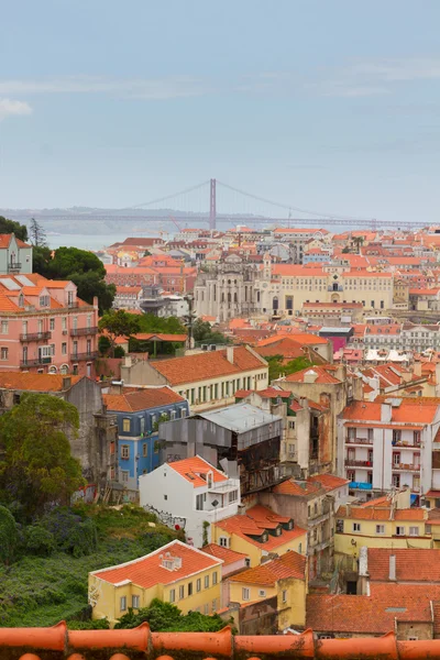 Skyline of  Lisbon, Portugal — Stock Photo, Image