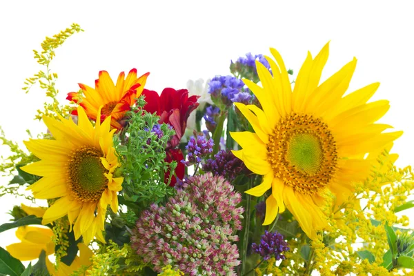 Bukett av höstens höstblommor — Stockfoto