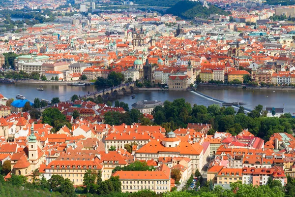 Prague from above — Stock Photo, Image