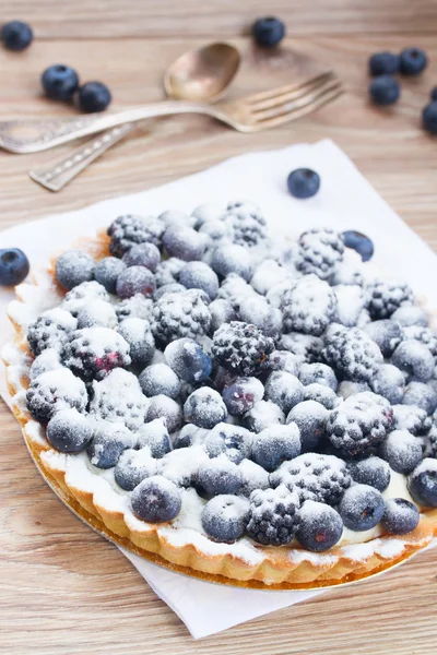 Tarte aux myrtilles — Photo