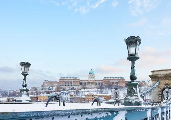 Royal Palace  in Budapest — Stock Photo, Image