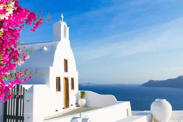 Mooie details van Santorini eiland, Griekenland — Stockfoto