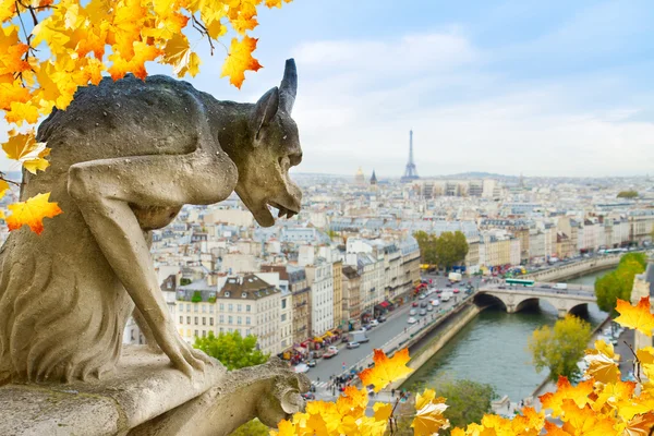 Gargoyle of  Paris — Stock Photo, Image