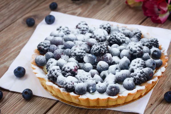 Torta de mirtilo — Fotografia de Stock