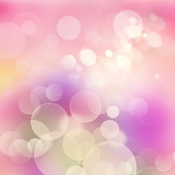 Pink, violet and orange  Festive   background with lights — Stock Photo, Image