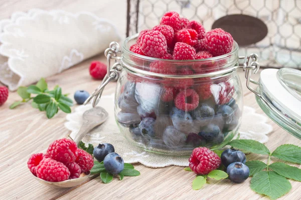 Set of  fresh berries — Stock Photo, Image